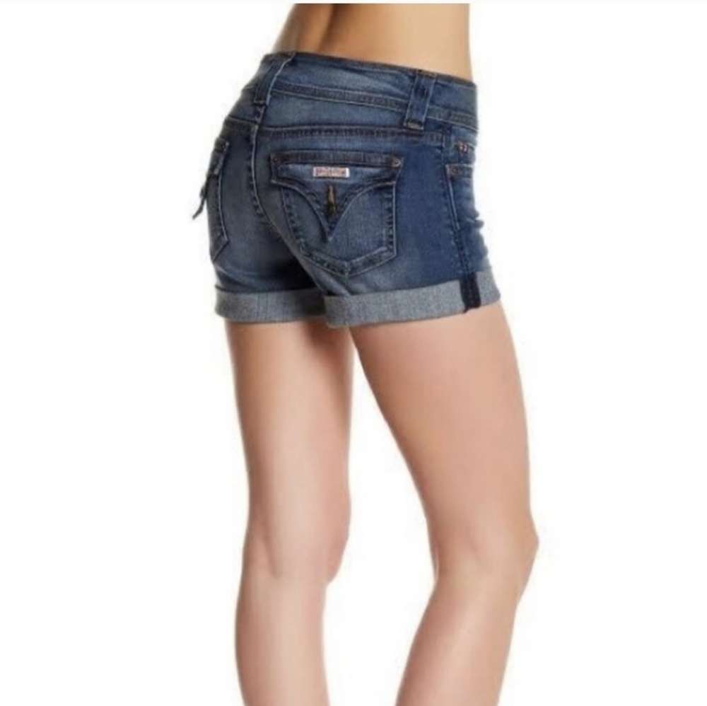 Hudson Jeans Women's Ruby Strech Denim Short Blokecore Size 29